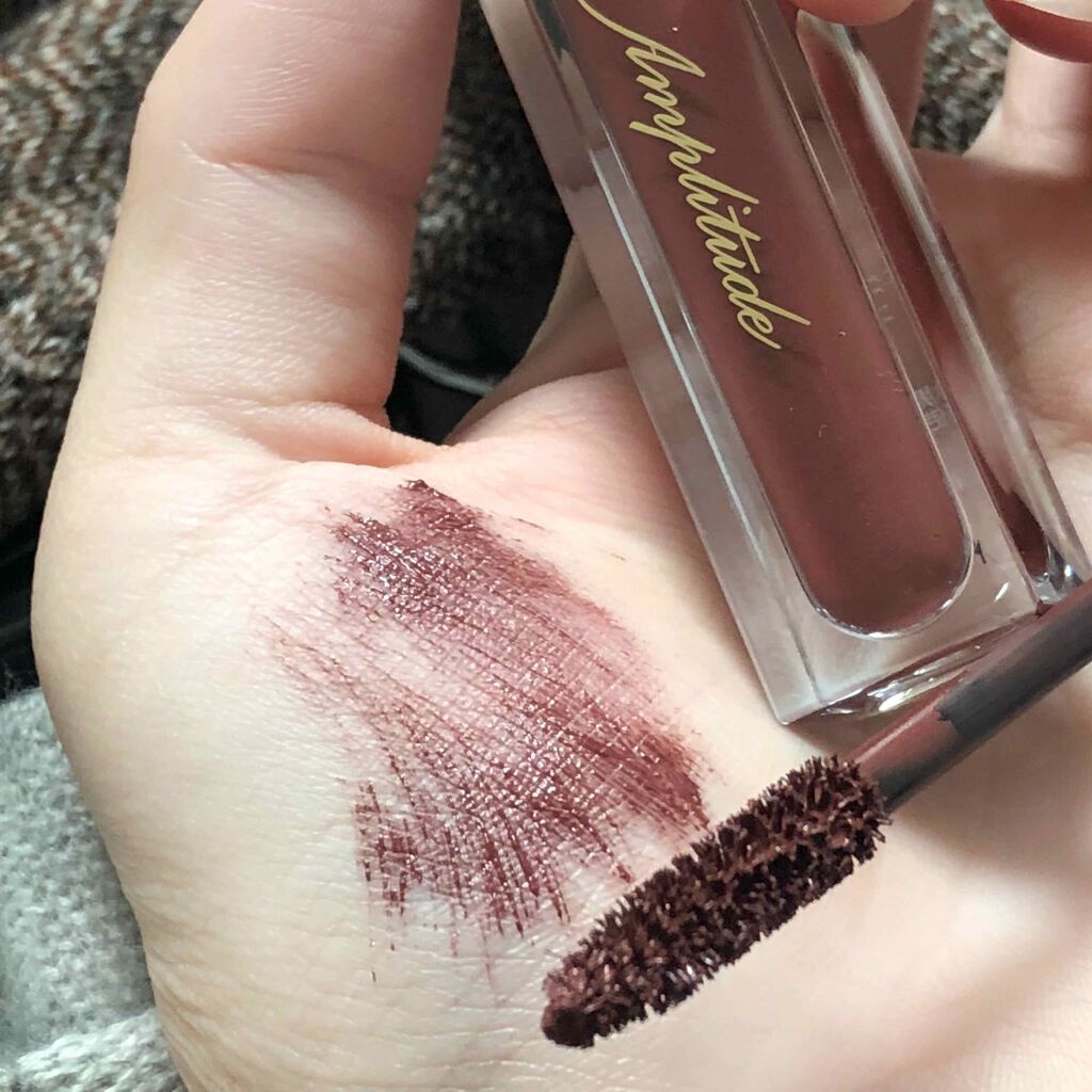 エクストラボリューム カラーマスカラ/Amplitude/マスカラを使ったクチコミ（2枚目）