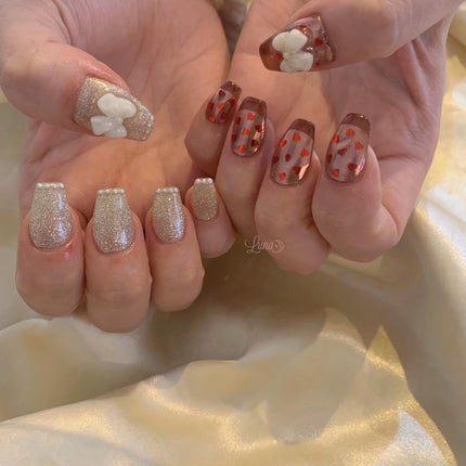 #ジェルネイル,#ワンカラーネイル,#ニュアンスネイル,#うるうるネイル,#ちゅるんネイル,#シンプルネイル,#パーツネイル,#透け感ネイル,#クリアネイル,#ぷっくりネイル,#ちぐはぐネイル,#韓国ネイル,#きらきらネイル,#うるつやネイル,#フレンチガーリーネイル,#フラッシュネイル,#ブラウンネイル,#バレンタインネイルのネイルデザイン