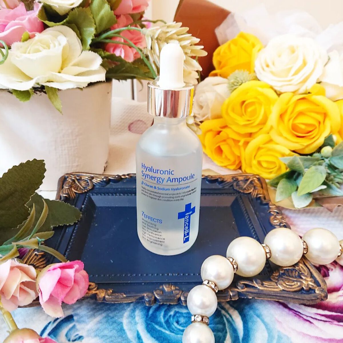 ヒアルロニックシナジーアンプル/IANCELL/美容液を使ったクチコミ（2枚目）