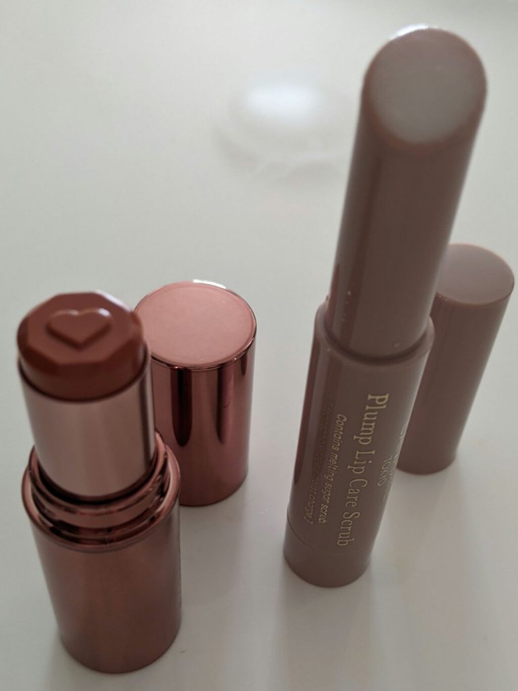 メルティールミナスルージュ（ティントタイプ）/キャンメイク/リップティントを使ったクチコミ（2枚目）