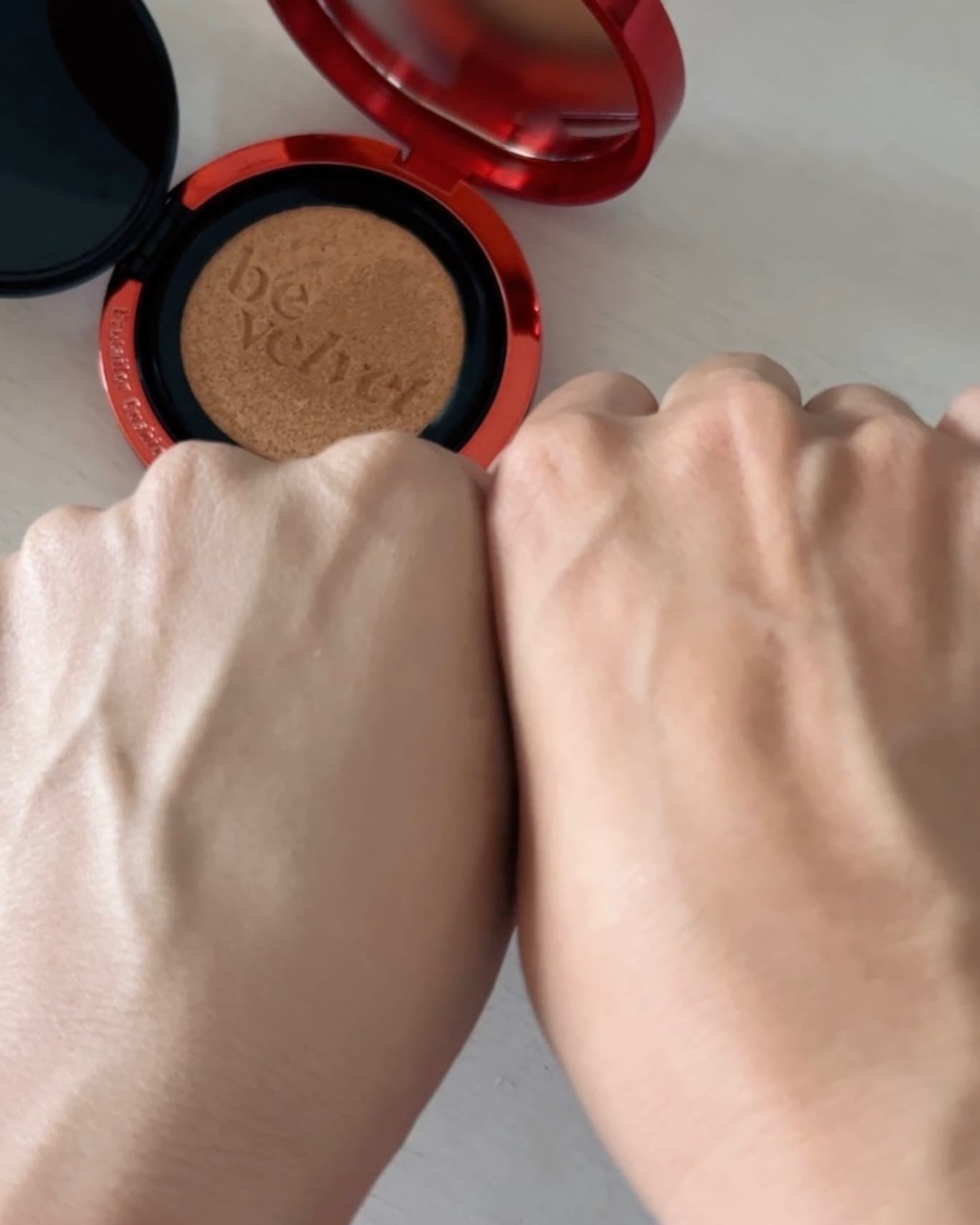 プロテーラービーベルベットカバークッション/espoir/クッションファンデーションを使ったクチコミ(4枚目)