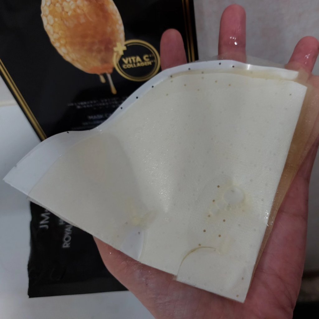 ハニールミナスロイヤル プロポリスマスクアルファ/JMsolution/シートマスク・パックを使ったクチコミ（3枚目）