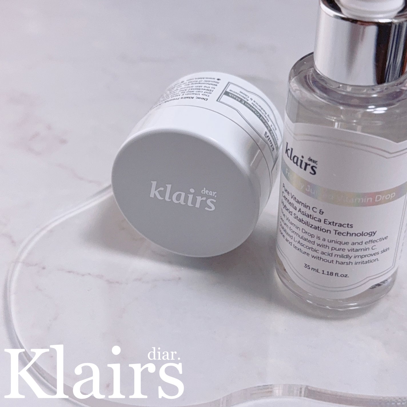 フレッシュリージュースドビタミンドロップ(35ml)/Klairs/美容液を使ったクチコミ(1枚目)