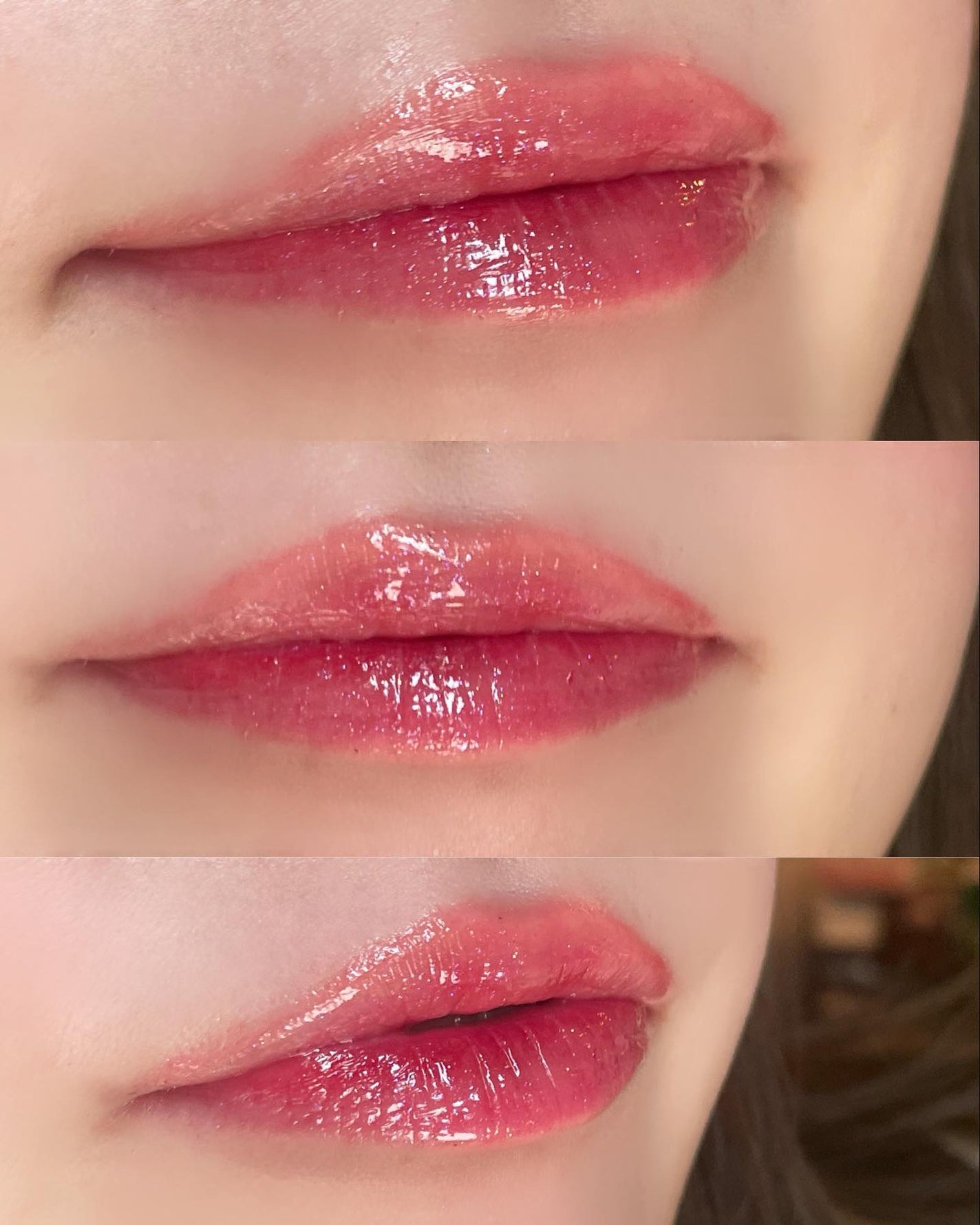 Lシロップグロッシーバーム/ETUDE/口紅を使ったクチコミ(5枚目)