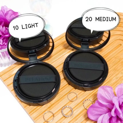 ベルベットジュエルクッション/BIVABOO/クッションファンデーションを使ったクチコミ(5枚目)