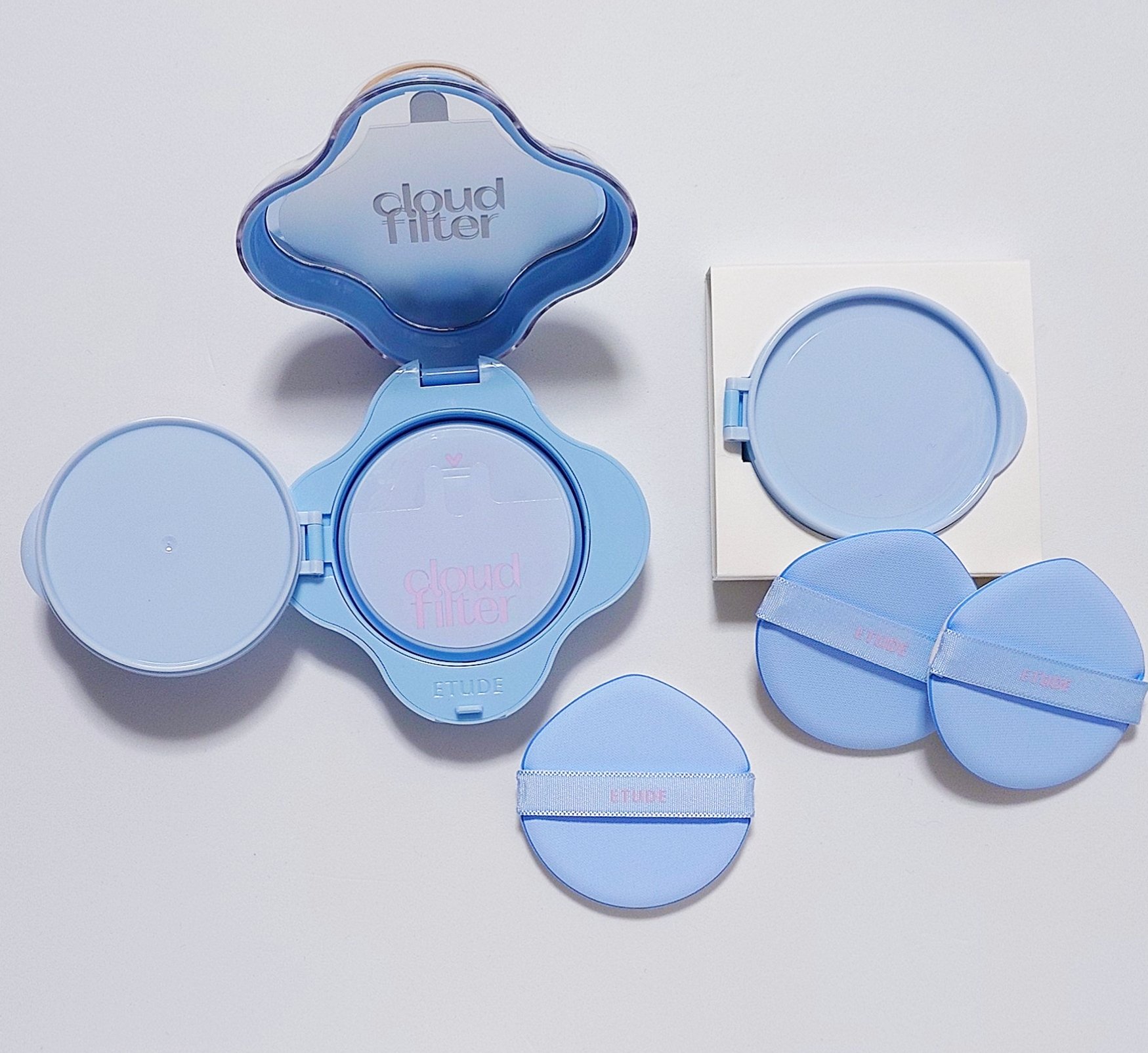 クラウドフィルタークッション/ETUDE/クッションファンデーションを使ったクチコミ（2枚目）