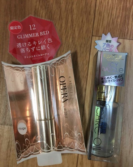 リップケアオイル/excel/リップグロスを使ったクチコミ(2枚目)