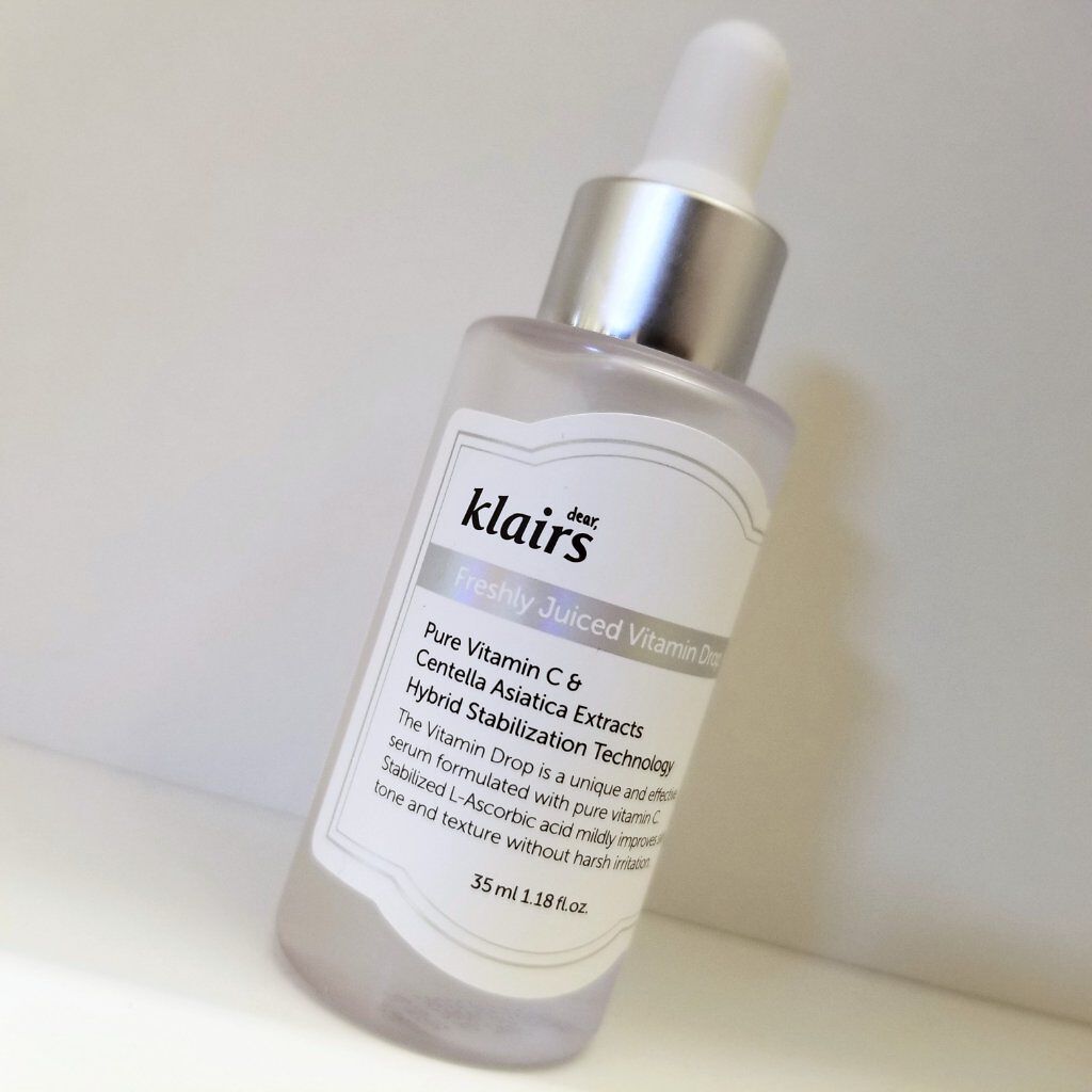 フレッシュリージュースドビタミンドロップ(35ml)/Klairs/美容液を使ったクチコミ（2枚目）