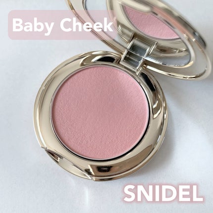 SNIDEL スキン グロウ ブラッシュ 05 Baby Cheek/SNIDEL BEAUTY/パウダーチークを使ったクチコミ(1枚目)
