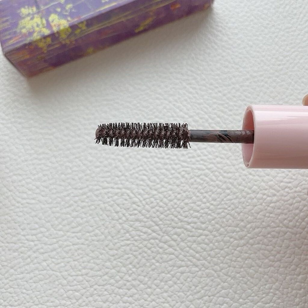 マルチマスカラ lady purple:レデイパープル/WHOMEE/眉マスカラを使ったクチコミ（3枚目）