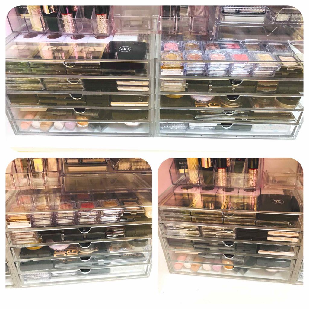 重なるアクリルケース・横型5段/無印良品/その他化粧小物を使ったクチコミ(2枚目)