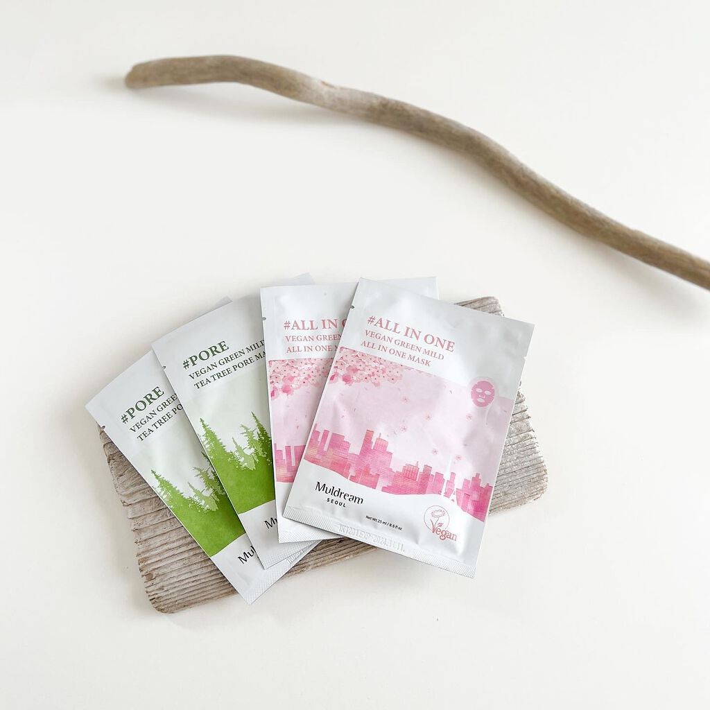 ヴィーガングリーンマイルドシカアンプル/MULDREAM/美容液を使ったクチコミ(1枚目)