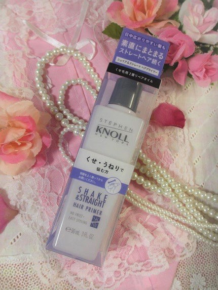 シェイク アンド ストレート ヘアプライマー/スティーブンノル ニューヨーク/ヘアオイルを使ったクチコミ(3枚目)
