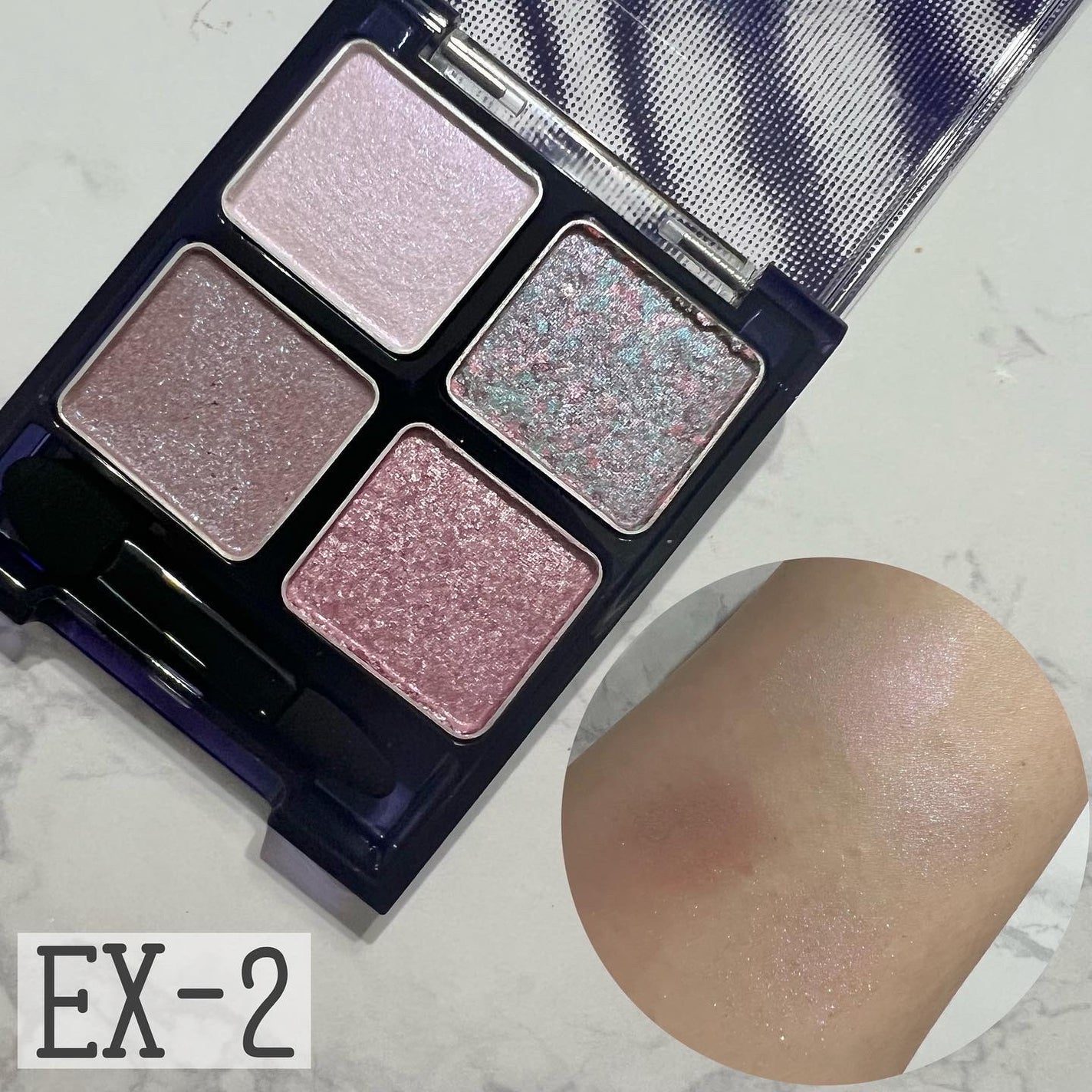 ビーチバカンスグリッターパレット/KATE/アイシャドウパレットを使ったクチコミ(3枚目)