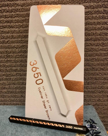 リキッドアイライナー シアーブラウン(Sheer Brown)/3650/リキッドアイライナーを使ったクチコミ(1枚目)