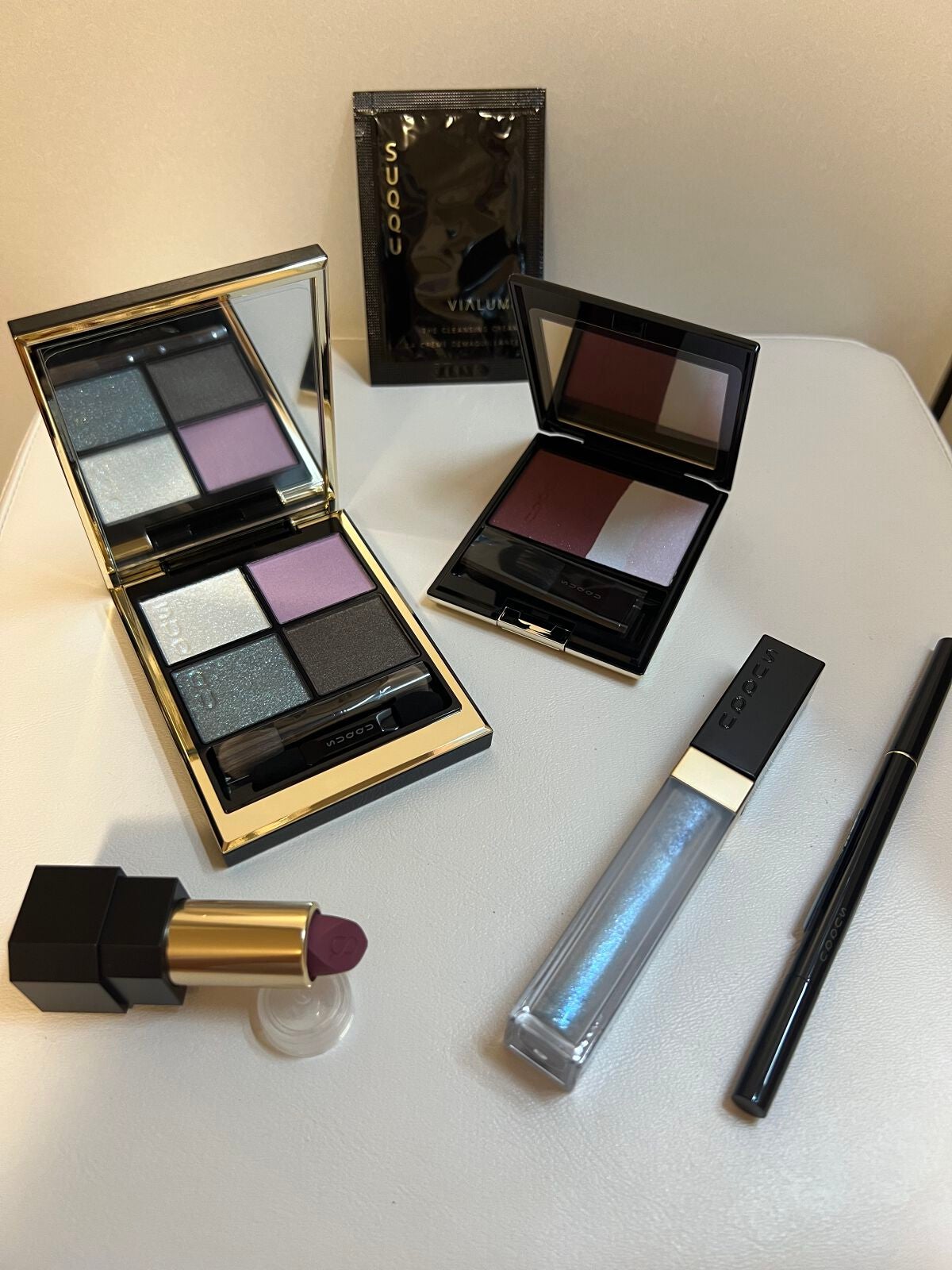 シグニチャー カラー アイズ/SUQQU/アイシャドウパレットを使ったクチコミ(3枚目)