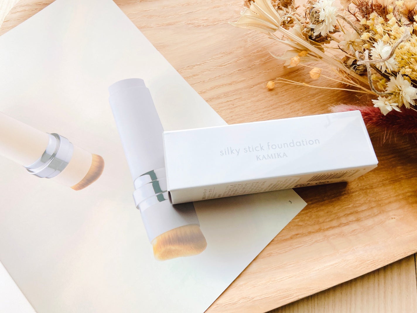 シルキースティックファンデーション/KAMIKA/その他ファンデーションを使ったクチコミ(3枚目)