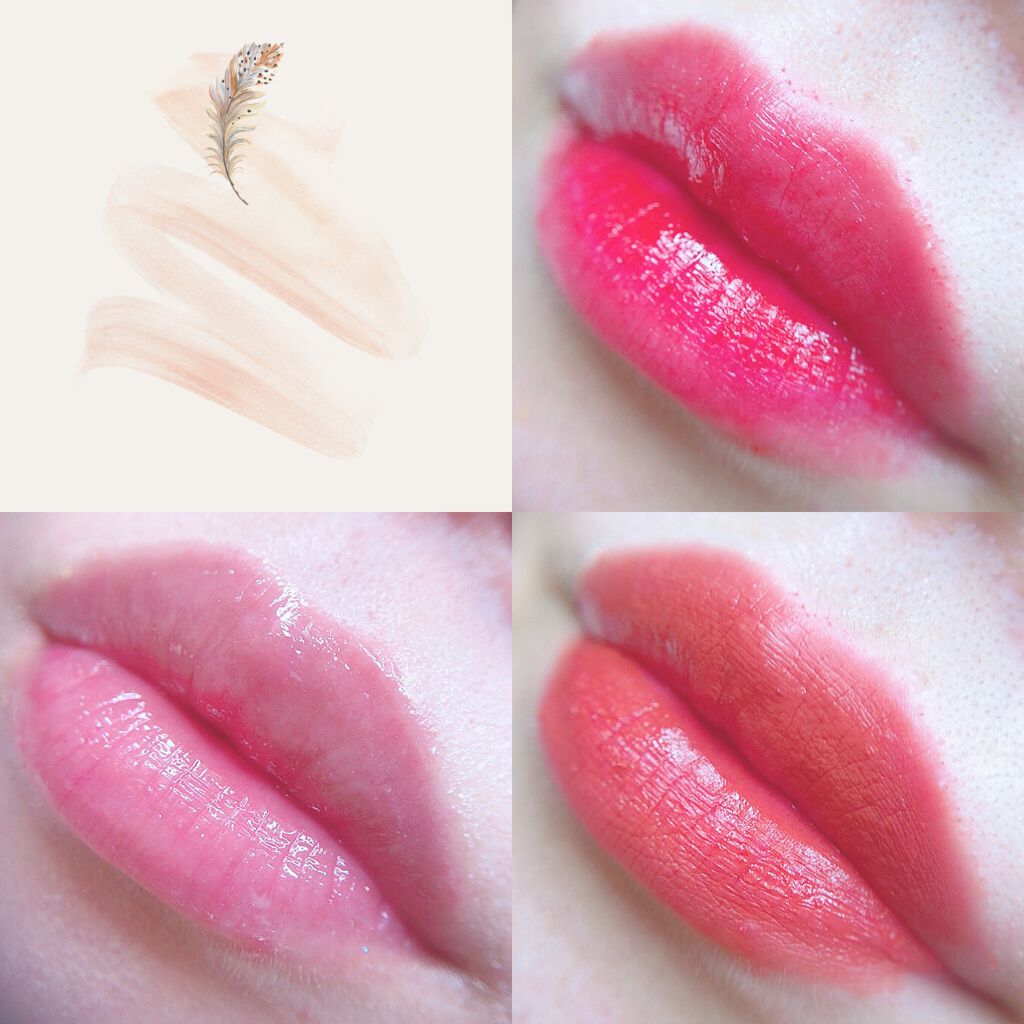 フラッフィリップティント/BLESSED MOON/リップティントを使ったクチコミ（2枚目）