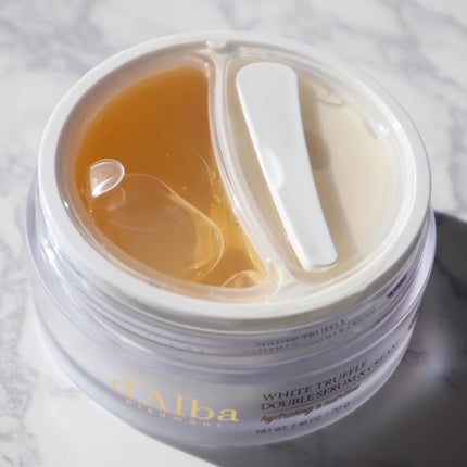 ホワイトトリュフダブルセラムアンドクリーム/ダルバ/フェイスクリームを使ったクチコミ(4枚目)