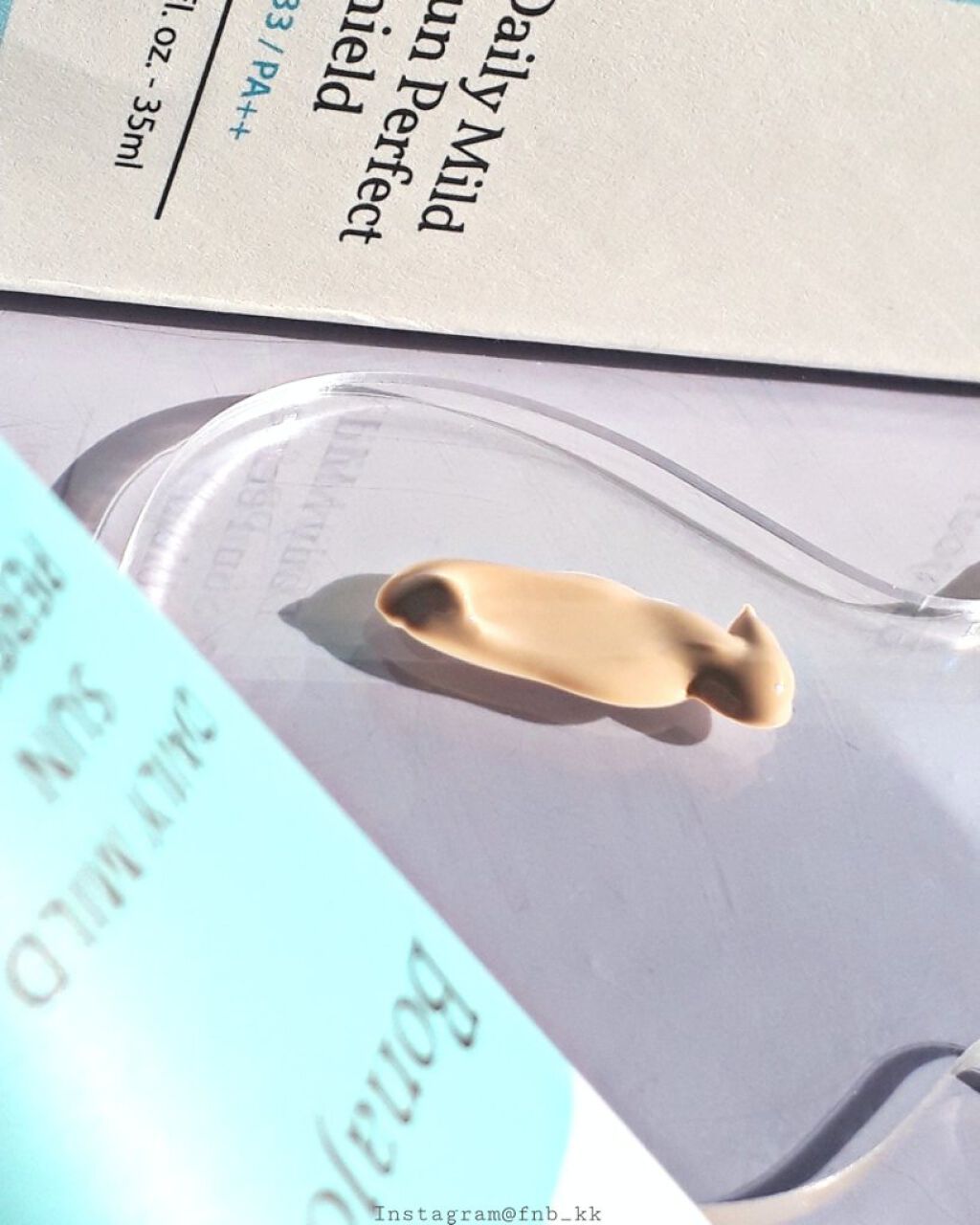 デイリーマイルドサンクリーム/Bonajour/日焼け止めクリームを使ったクチコミ（3枚目）