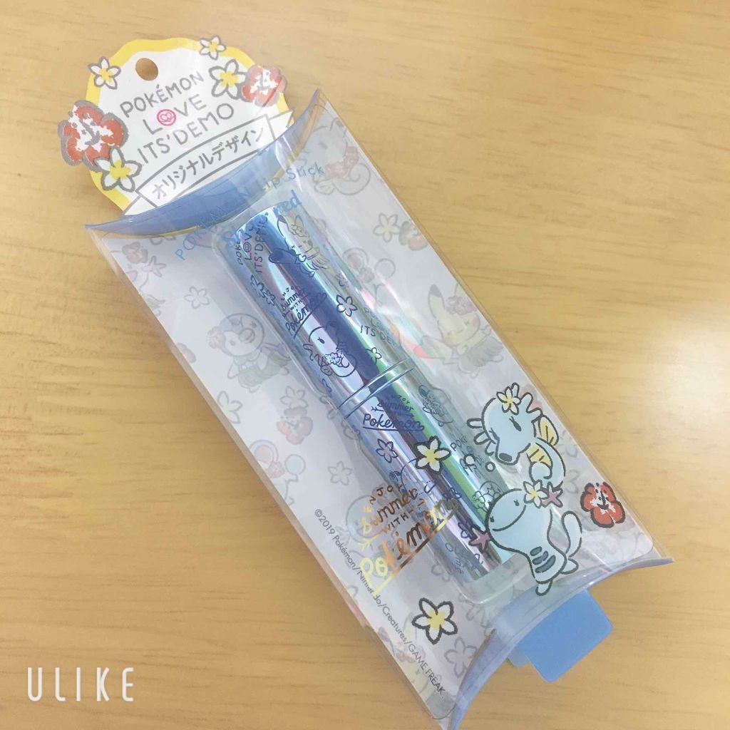 POKÉMON Lip Stick ◆ 03 Sheer red IT'S DEMO