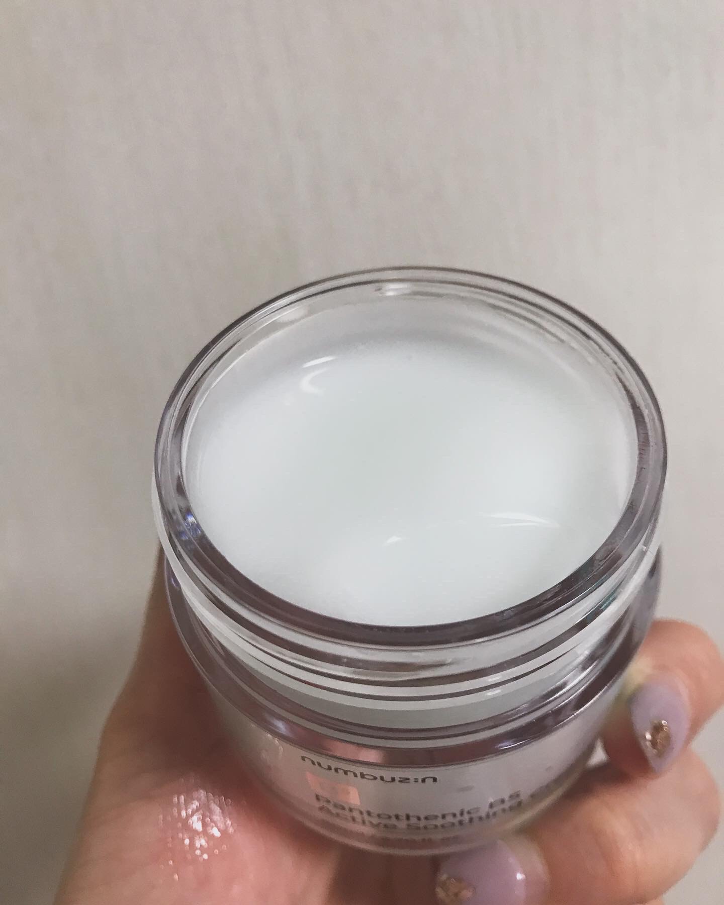 1番 塗るパントテン酸スージングクリーム/numbuzin/フェイスクリームを使ったクチコミ（3枚目）