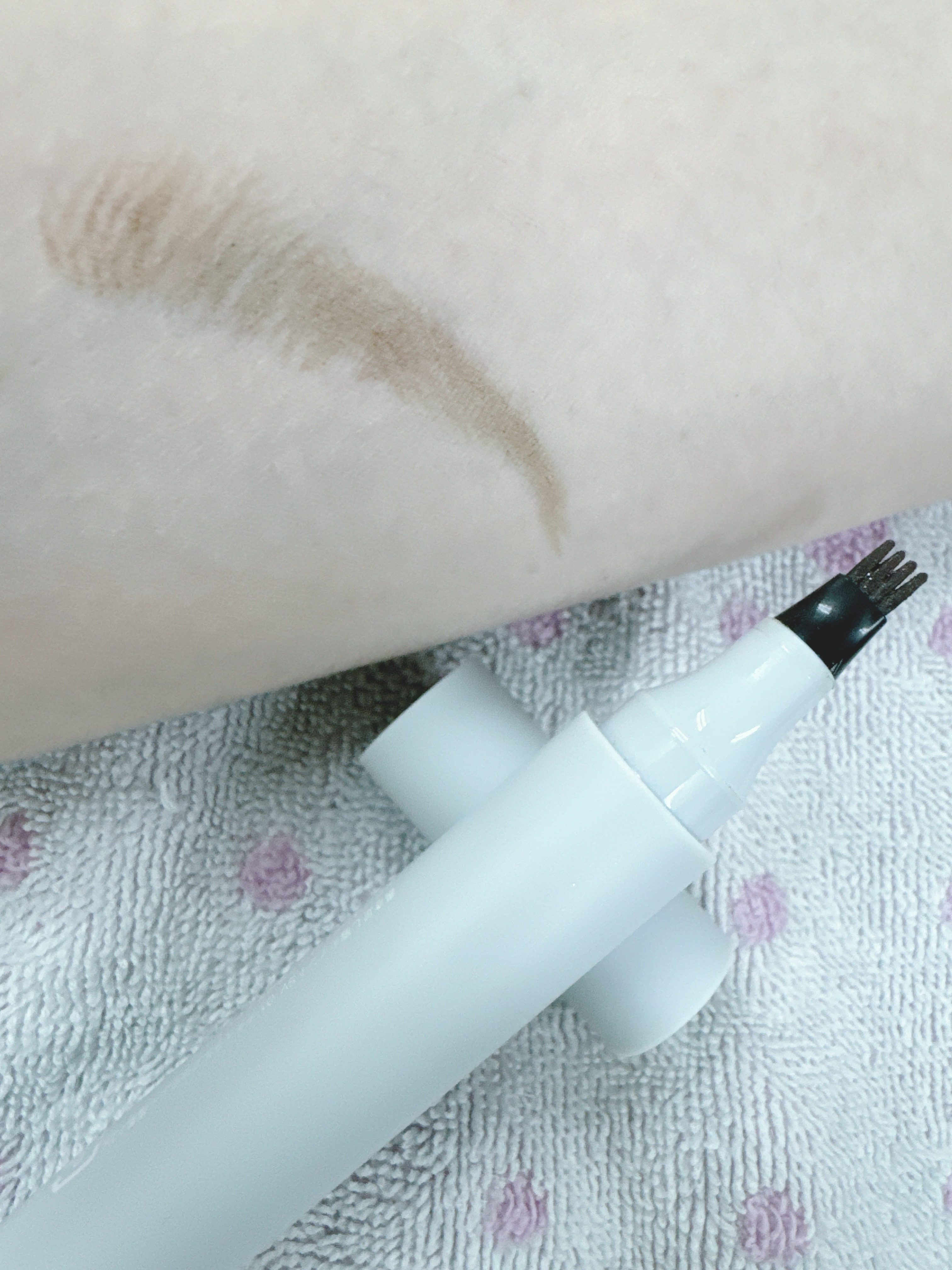 書き足し眉ティントSV  01 ナチュラルブラウン/Fujiko/眉ティントを使ったクチコミ（2枚目）