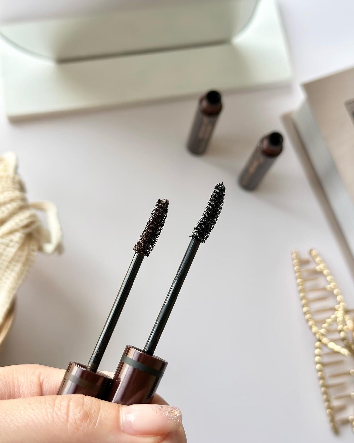 オールラッシュ マスク カール&ロング<マスカラ>/ラブ・ライナー/マスカラを使ったクチコミ(3枚目)