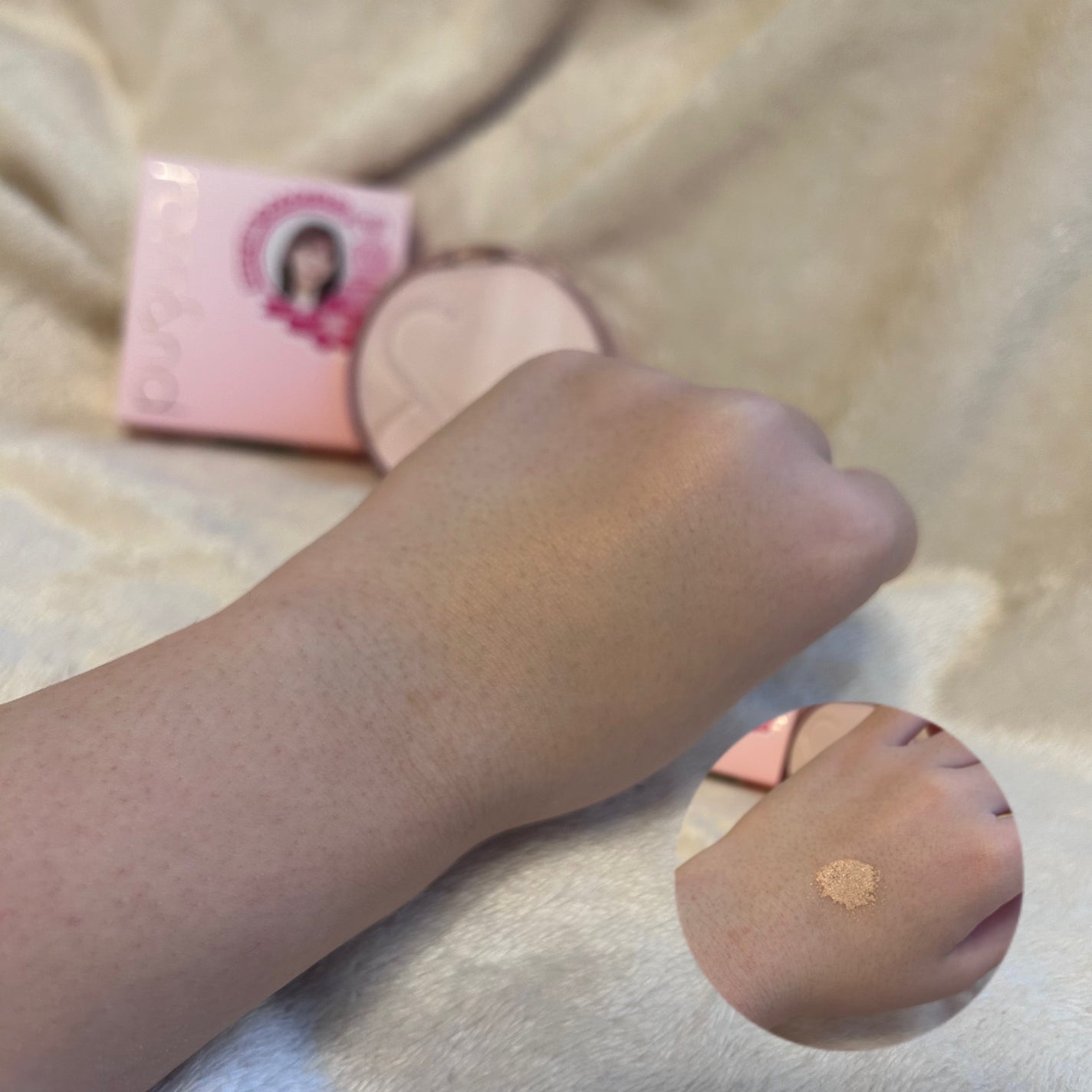 ブルームインカバーフィットクッション/rom&nd/クッションファンデーションを使ったクチコミ(3枚目)