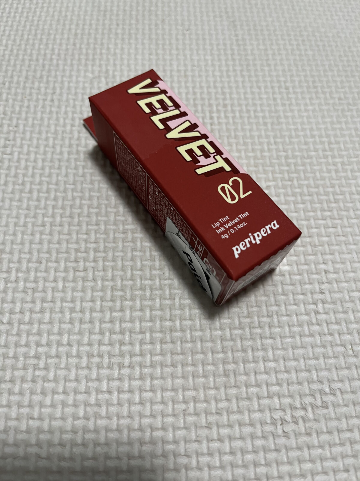 インク ベルベット/PERIPERA/口紅を使ったクチコミ（1枚目）
