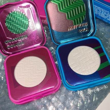 space age highlighter/Kaleidos Makeup/パウダーハイライトを使ったクチコミ(2枚目)