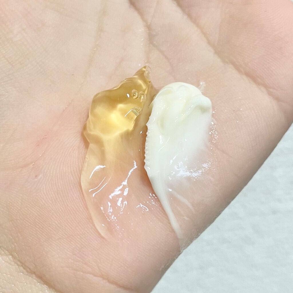 ホワイトトリュフダブルセラムアンドクリーム/ダルバ/フェイスクリームを使ったクチコミ(3枚目)