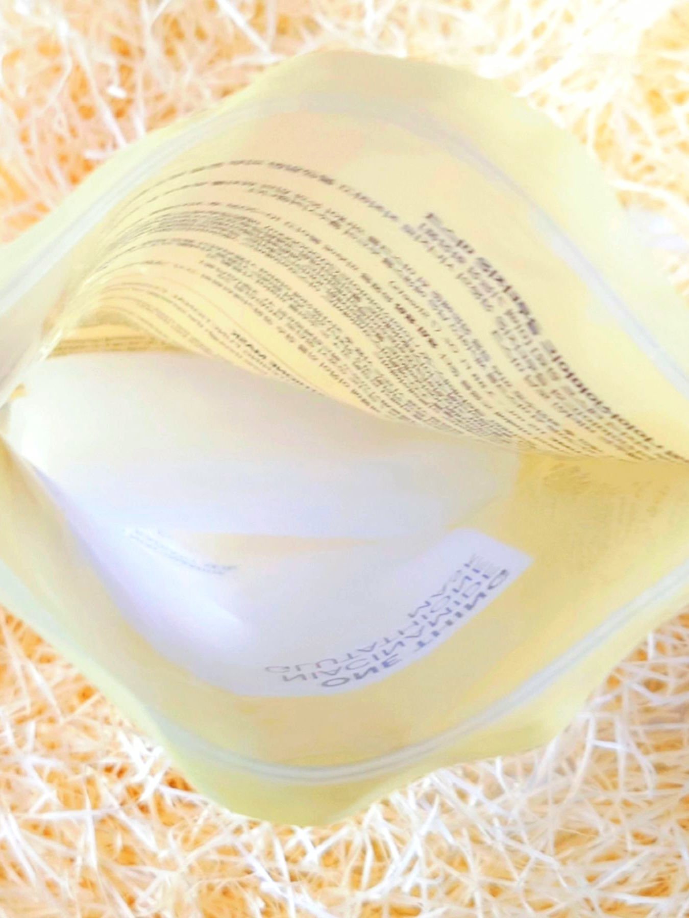 ONE THING ナイアシンアミドグルタチオンマスクのクチコミ「ONETHING ワンシング💛
『ナイアシンアミド
グルタチオンマスク』
7枚入り

ONE .....」（3枚目）