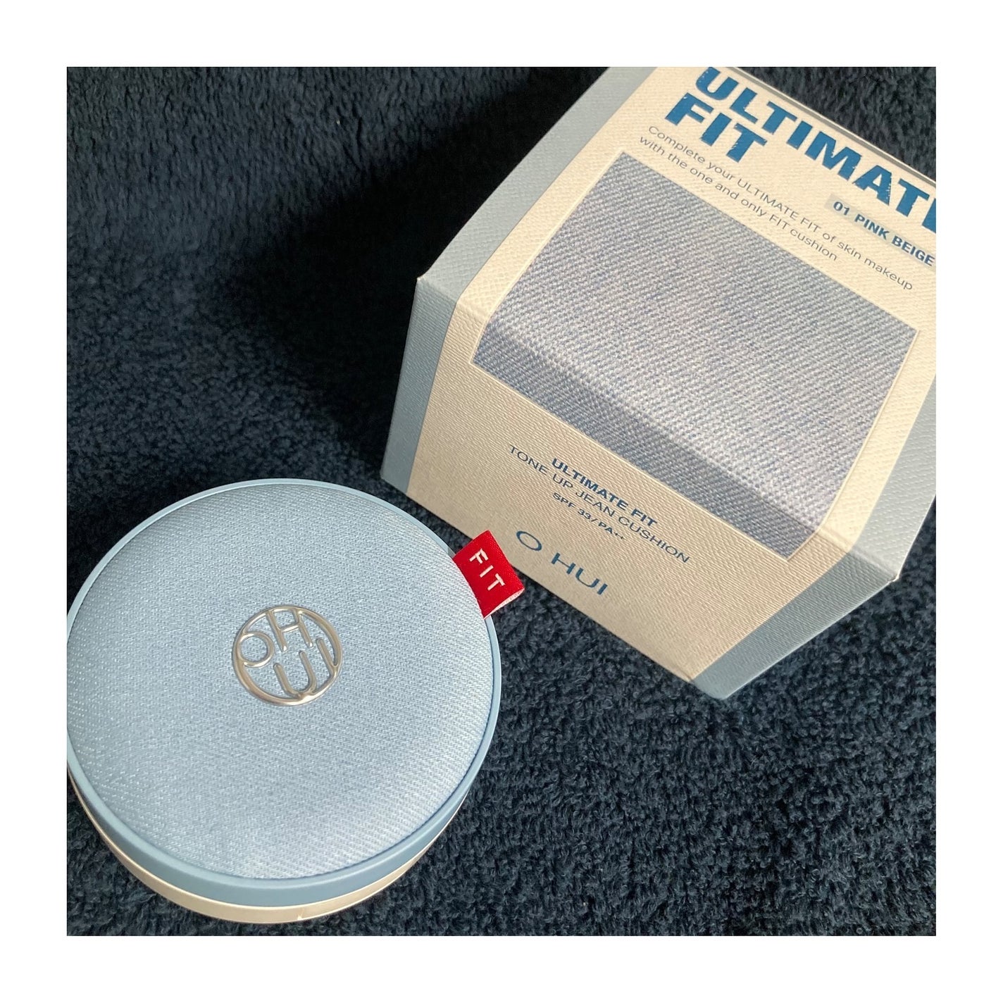 アルティメットフィット トーンアップデニムクッション/OHUI/クッションファンデーションを使ったクチコミ(1枚目)