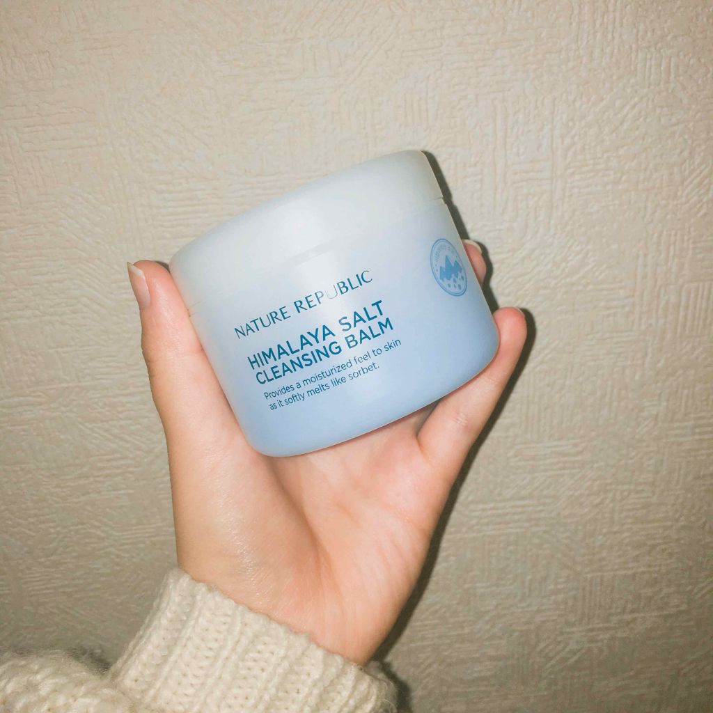 ヒマラヤ ソルト クレンジングバーム ホワイトソルト/ネイチャーリパブリック/クレンジングバームを使ったクチコミ（1枚目）