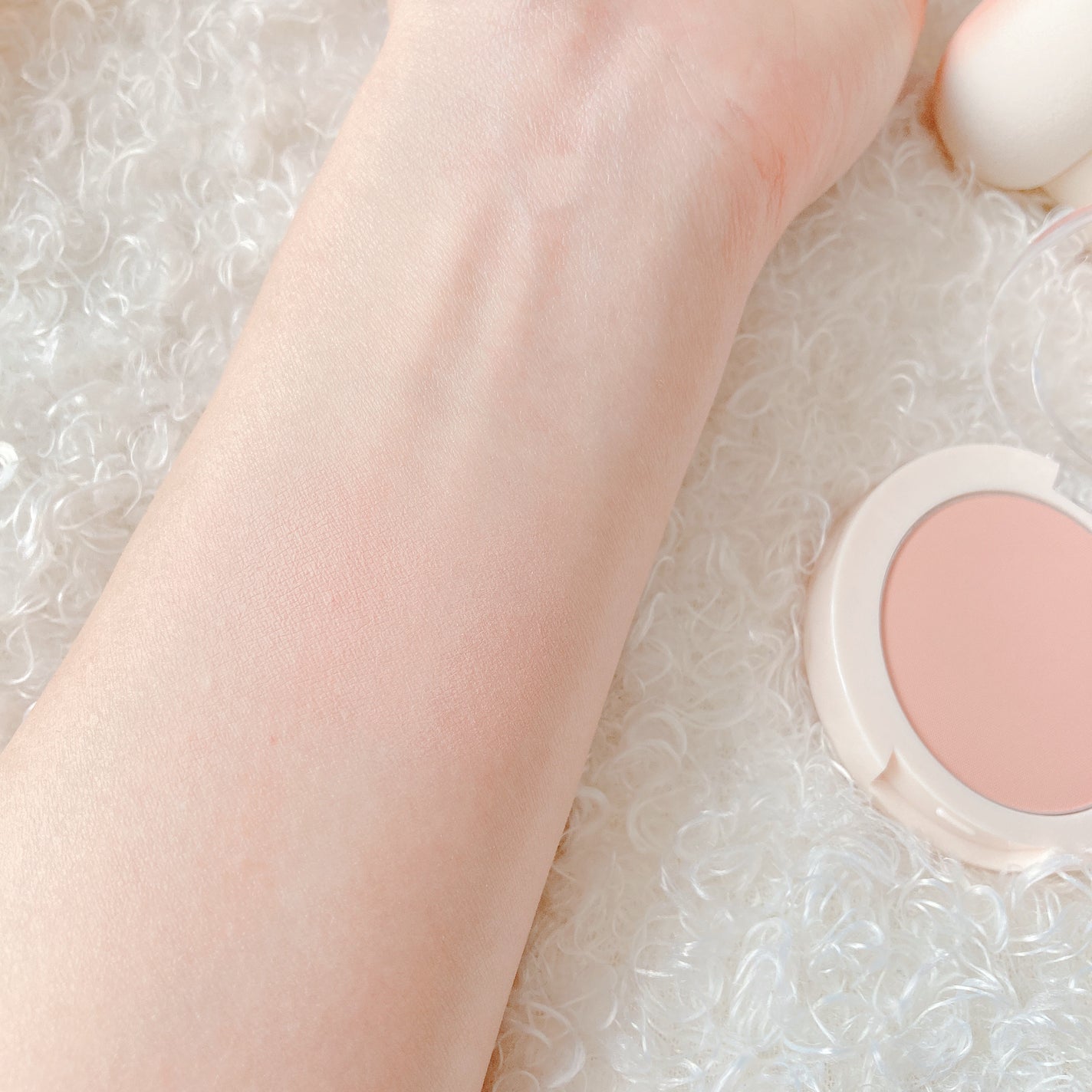 ベアブラッシャー パフ付き/フォレンコス/パウダーチーク by 深瀬