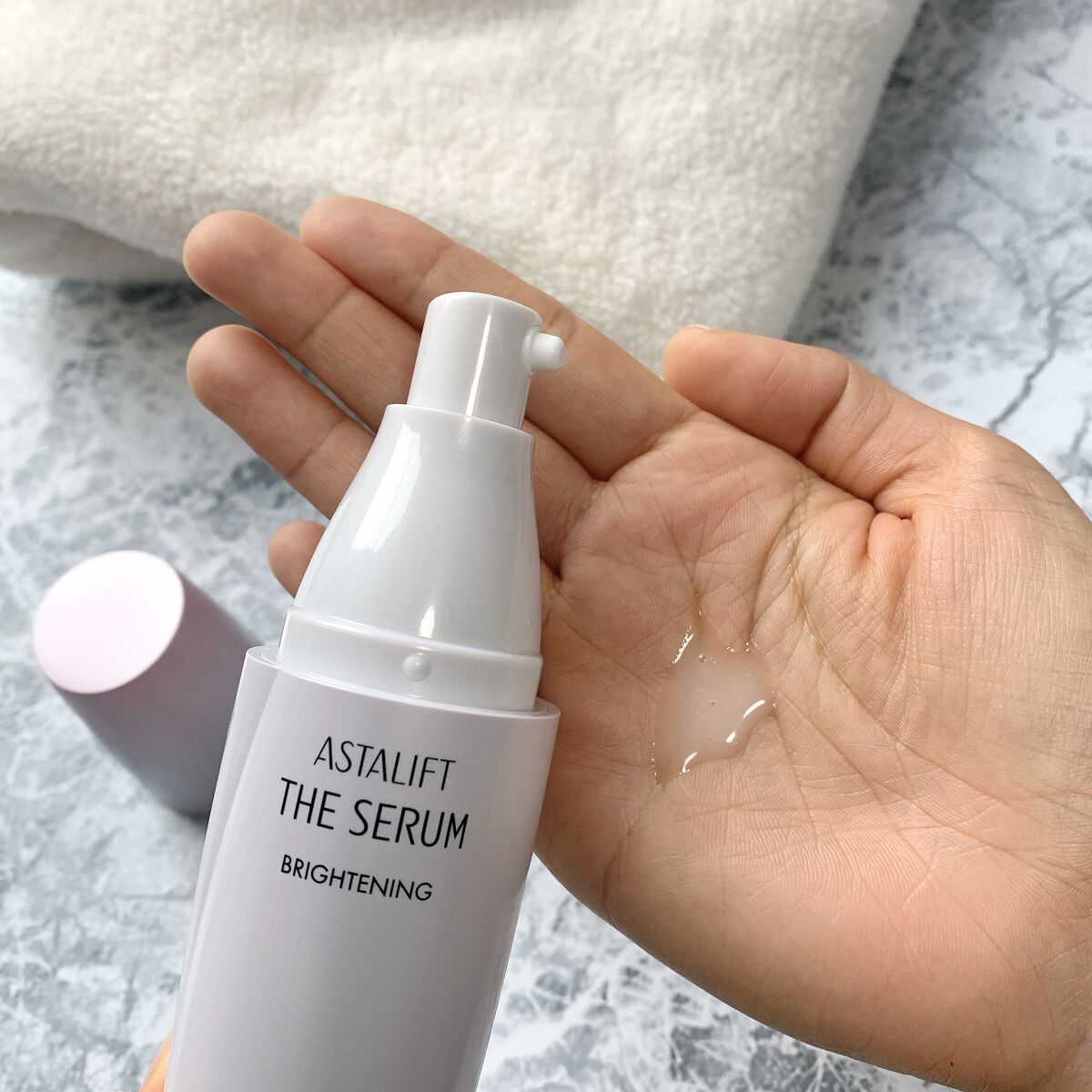 ザ セラム ブライトニング/アスタリフト/美容液を使ったクチコミ（3枚目）