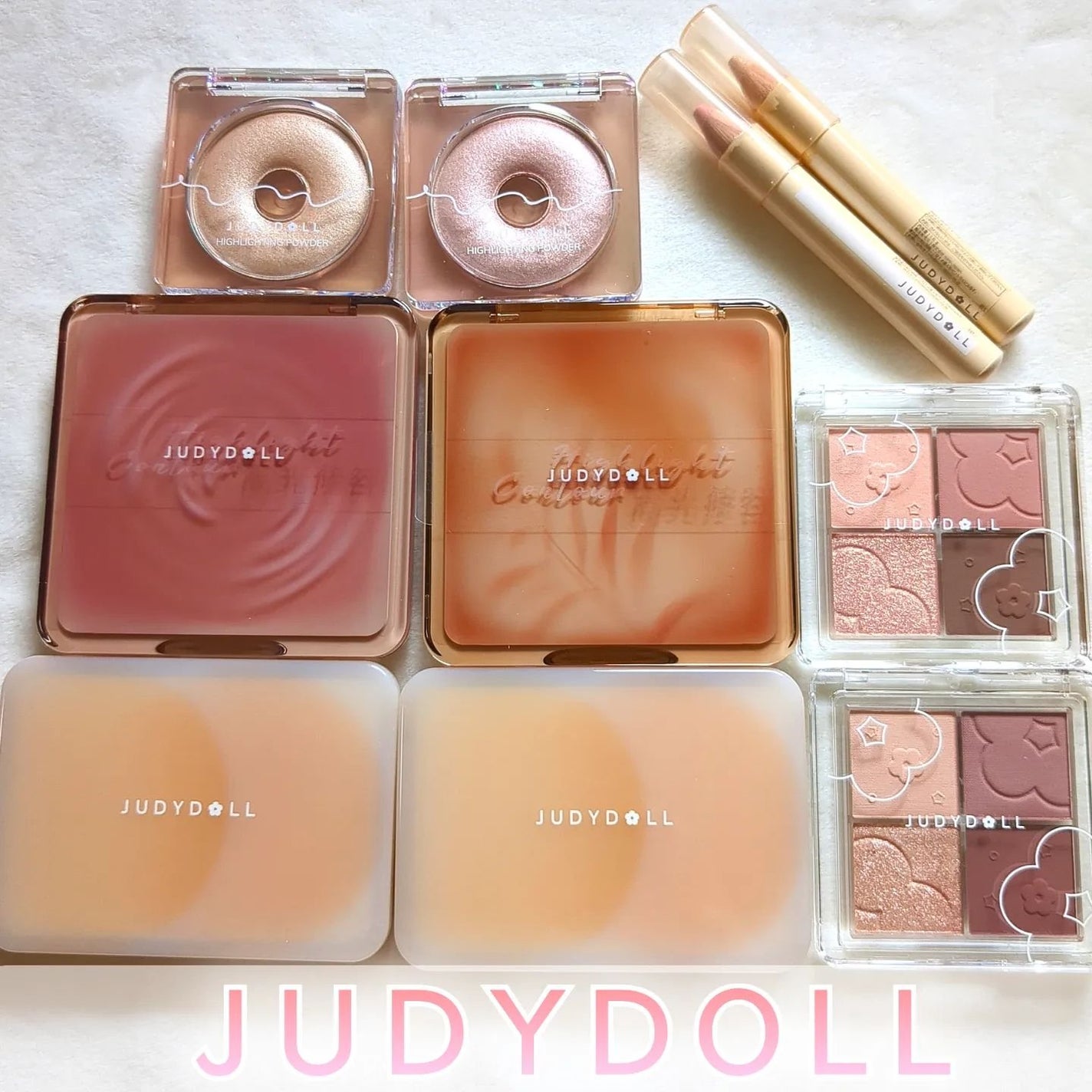 JUDYDOLL メリハリマスターパレット/JUDYDOLL/パウダーハイライトを使ったクチコミ(9枚目)