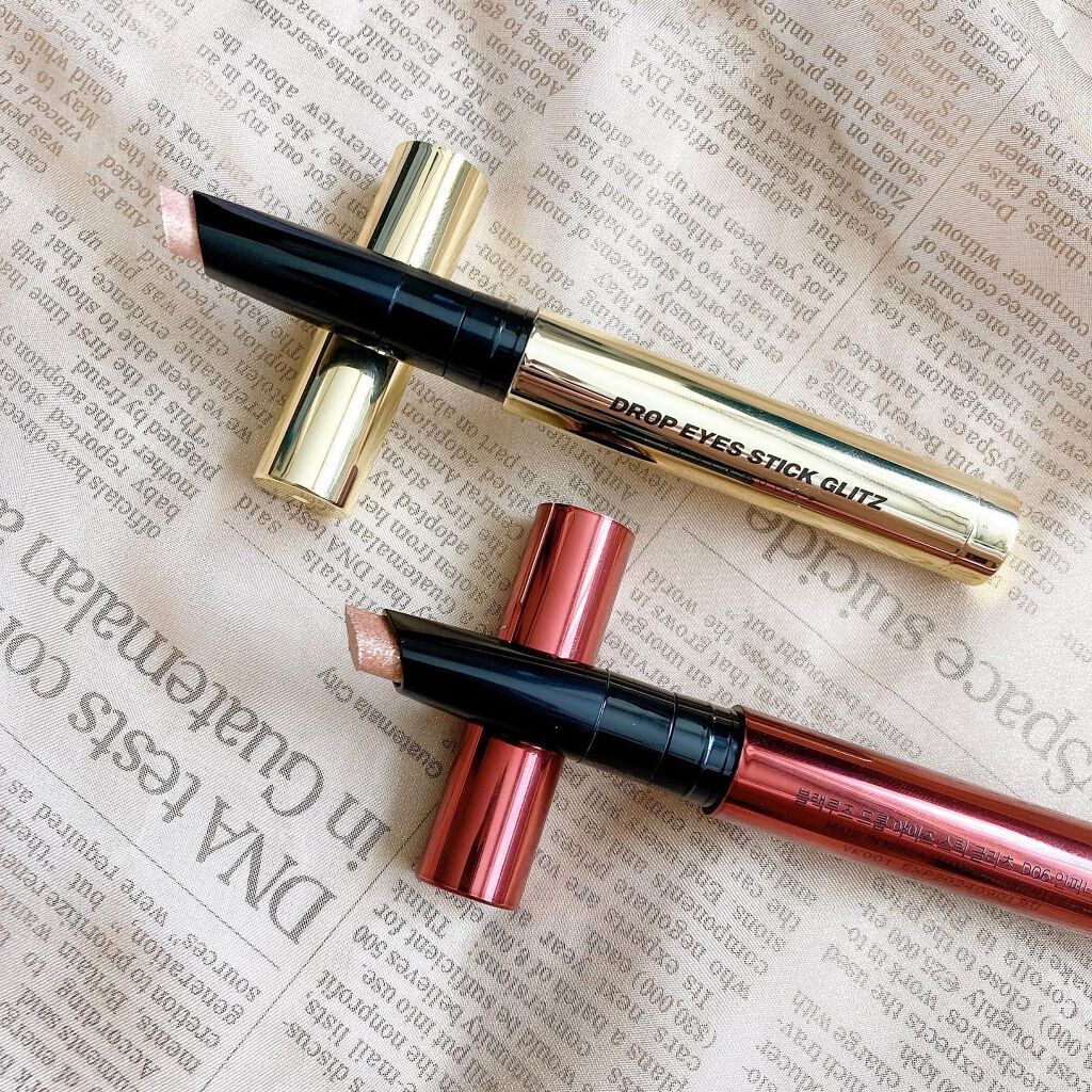 ドロップアイズスティックグリッツ/BLACK ROUGE/スティックアイシャドウを使ったクチコミ（2枚目）
