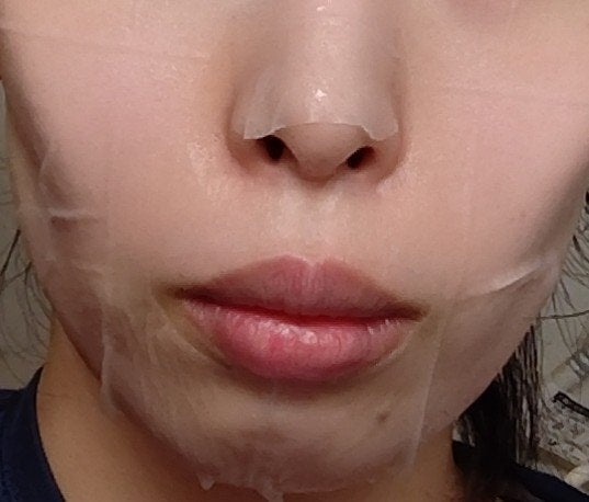 圧縮フェイスマスク/DAISO/シートマスク・パックを使ったクチコミ(3枚目)