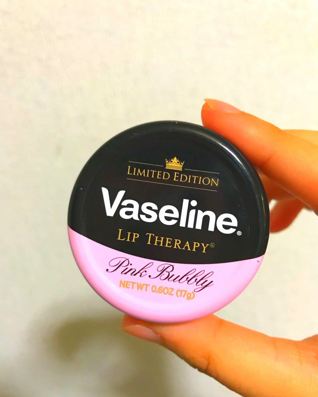 リップ スパークリングピンク/ヴァセリン/リップケアを使ったクチコミ（1枚目）