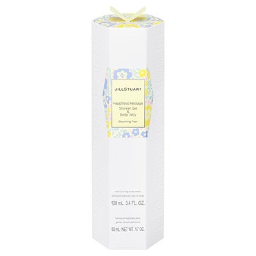 ハピネスメッセージ シャワージェル&ボディジェリー ブルーミングペアー JILL STUART