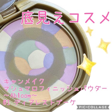 マシュマロフィニッシュパウダー　～Abloom～/キャンメイク/プレストパウダーを使ったクチコミ（1枚目）