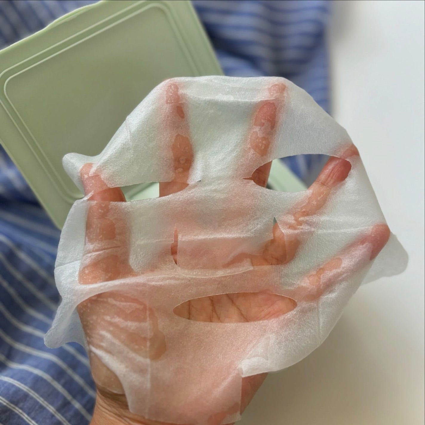 クリアターン まいにち毛穴小町マスク/クリアターン/シートマスク・パックを使ったクチコミ(4枚目)