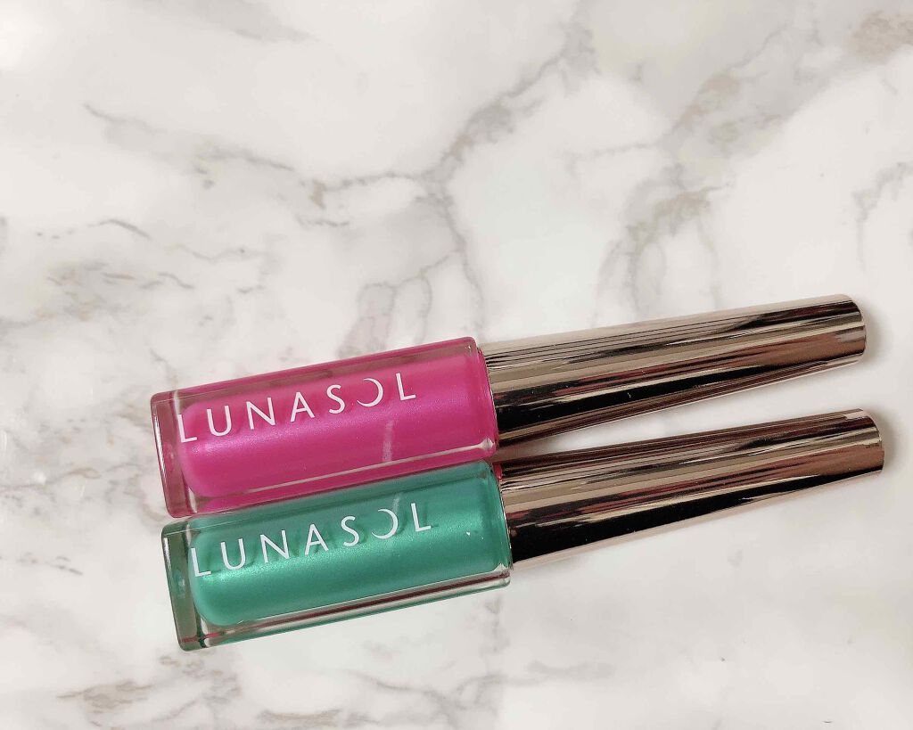 フラッシュクリエイター EX03 Minty Ocean/LUNASOL/リキッドアイライナーを使ったクチコミ（1枚目）