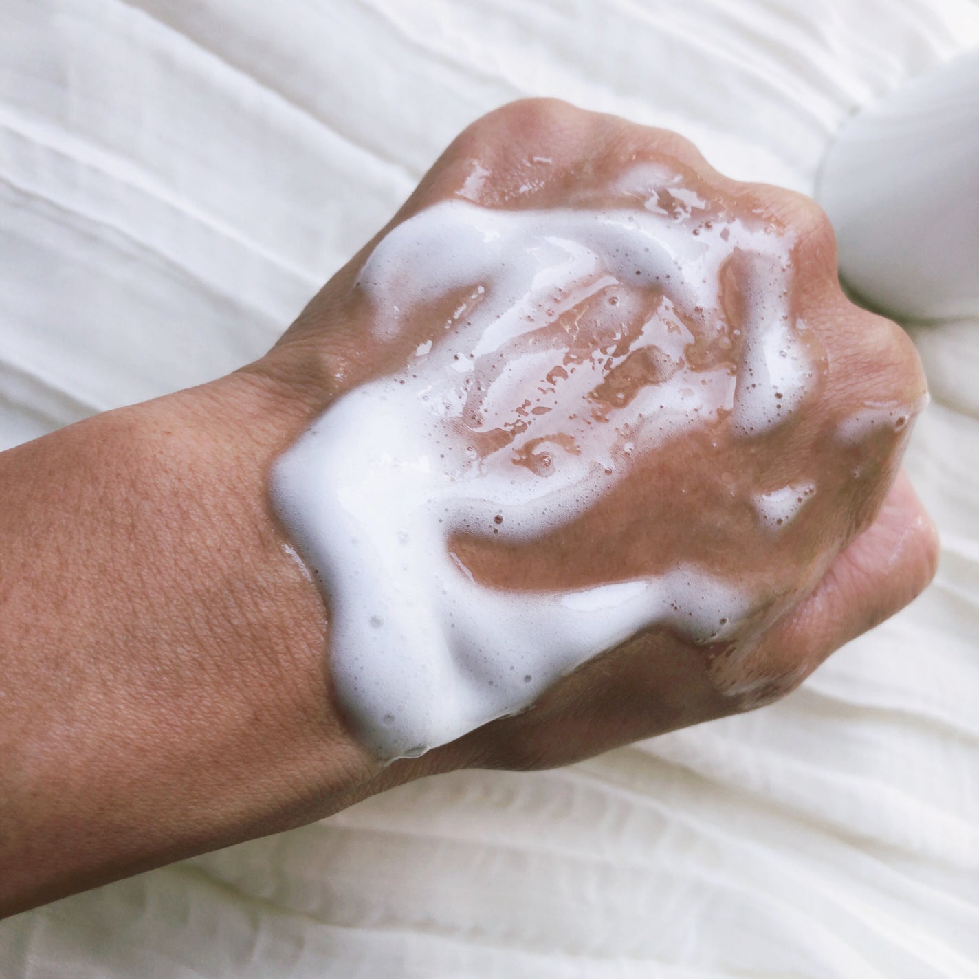 マイクロムース リフレッシャー/ALBLANC/泡洗顔を使ったクチコミ(3枚目)