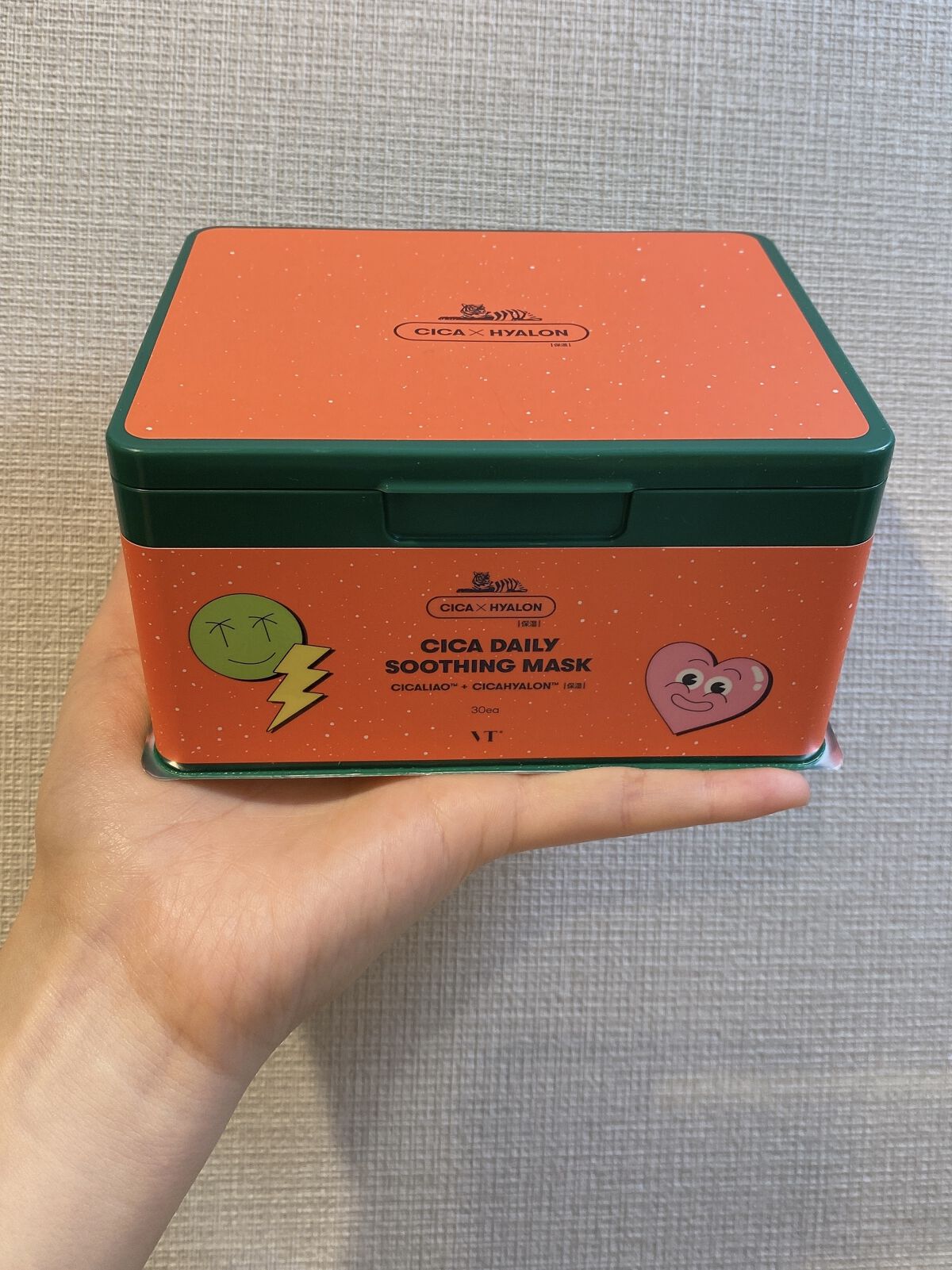 CICA デイリースージングマスク/VT/シートマスク・パックを使ったクチコミ（1枚目）