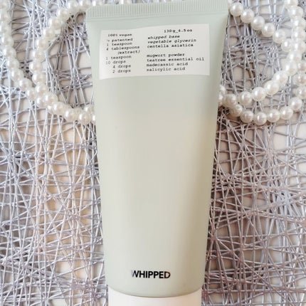 ヴィーガンパッククレンザーチューブ/WHIPPED/洗顔フォームを使ったクチコミ(1枚目)