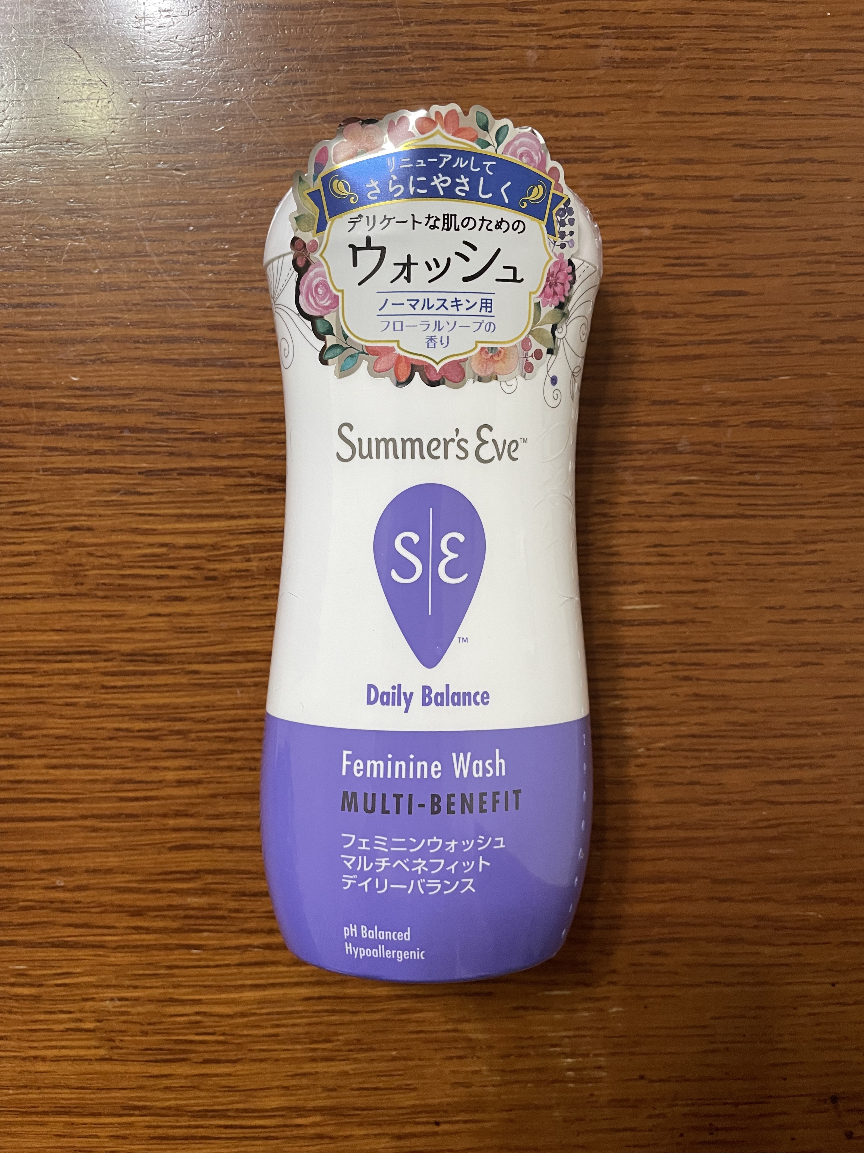 フェミニンウォッシュ マルチベネフィット デイリーバランス/Summer's Eve(サマーズイブ)/デリケートゾーンケアを使ったクチコミ（1枚目）