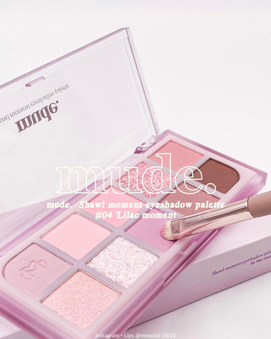 MDショールモーメント アイシャドウパレット/mude./アイシャドウパレットを使ったクチコミ（1枚目）